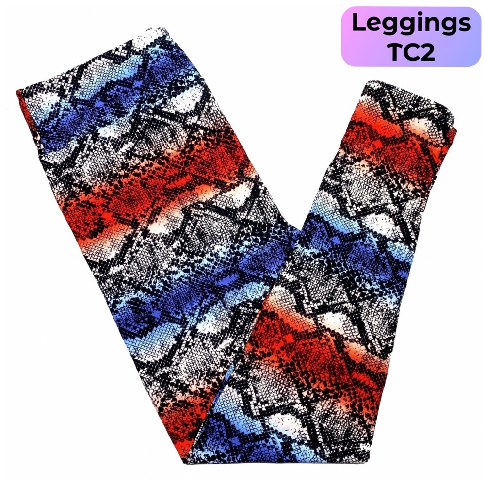 LuLaRoe TC2 Patriotic Leggings